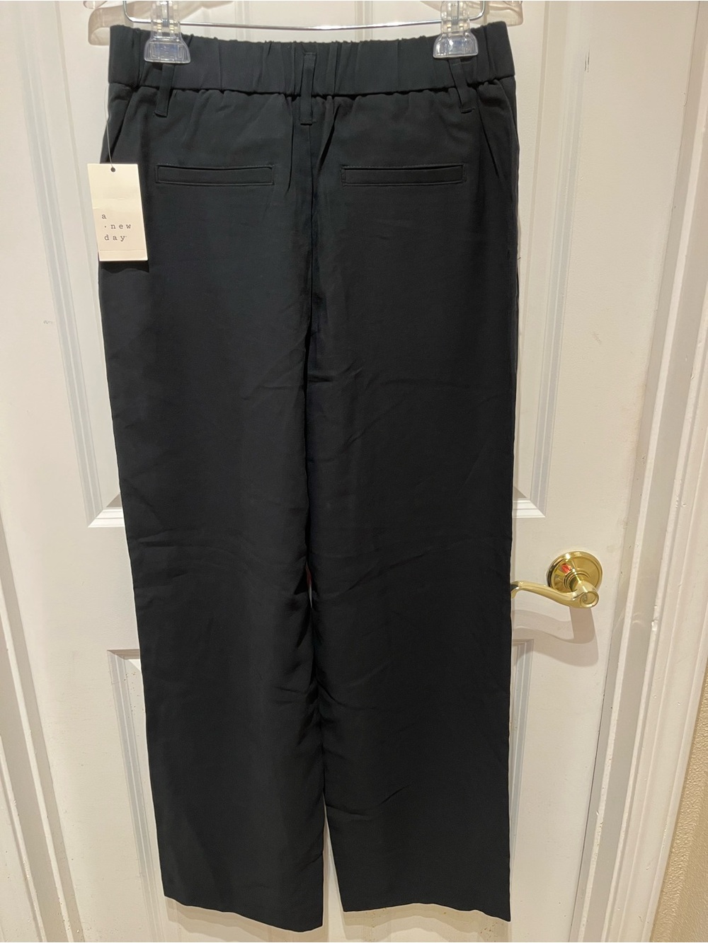 NWT A New Day Black Signature Crepe Essential Trouser Size 4 - Picture 7 of 9